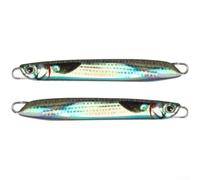 Señuelo de metal hundido, 30 g, lubina de agua salada (azul, plata, 20 g)