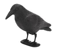 Señuelo de Muerto, señuelos de para asustar a halcones, señuelos Falsos de Negro con estaca para pies, Estatua de de simulación, señuelos de Caza, Herramienta para