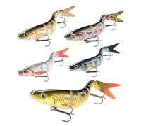 Señuelo De Múltiple Articulado,5 Piezas de Señuelos de Artificial | Carnadas Artificiales para la de,para Dores De Agua Dulce Y Salada En Mar Lago Río Y Estanque