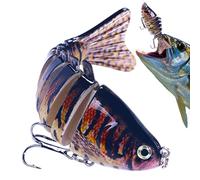 Señuelo de natación para pesca de bajos, cebo de pesca de flotación - Hard Body Bass Fishing Swimming Bait | Profesionales de agua dulce de agua salada Pike - Herramienta para estanques, arroyos
