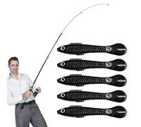 Señuelo De Natación Suave - Señuelos De De Suave para La De Los Bajos | Acción De Natación Vibrante Y Movimiento Sumergible Tembloroso para Otros Mordeduras Amazing Soft Swim