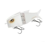 Señuelo de pesca articulado de dos secciones para perca, lubina, lucio, ofrece un movimiento realista para mejorar las tasas de captura (D)