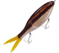 Señuelo de pesca con comportamiento de hundimiento de buceo para róbalo, trucha, cabeza de serpiente, apunta a zonas de agua más profundas, 17,3 cm (color 5#)