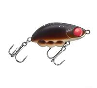 Señuelo de pesca de 4 cm y 4,2 g con perfil realista de pececillo y tres cuentas de ruido interno para una firma de sonido más fuerte y una mejor inducción de mordida (6#)