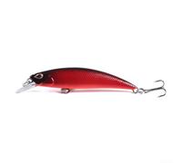Señuelo de pesca de 8 cm y 9 g de hundimiento rápido con ganchos 4# para un patrón de natación realista en escenarios de pesca de arrastre y lanzamiento (8#)