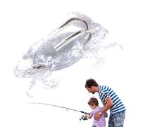 Señuelo de pesca de | Señuelo suave de simulación de artificial,Equipo de pesca cebo de pescado de mar para el sobre hielo, cabeza de serpiente, invierno, pescado mandarín, carp