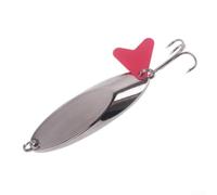 Señuelo de pesca dorado plateado, 5 unidades, cuerpo de acero (plata, 7 g, 7 g)