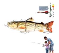 Señuelo de Pesca electrónico, Señuelo de Pesca Animado Wobbler con luz LED