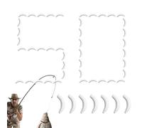 Señuelo de pesca simulado | 50 piezas de pansimulación falsa para pesca reflectante - Accesorios de pesca falsos reutilizables y seguros para perca, aguas superficiales, agua salada