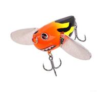 Señuelo de popper Topwater de 12,7 g y 6 cm para tiburón con ojo 3D y punta de gancho para una atracción eficaz de peces (2#)