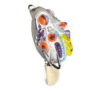 Señuelo de rana artificial de pesca | Flexible de realista y flexible - Señuelos de pesca antiagua dulce, para bagre, maskinongado, lucio, pescador, al aire libre, agua salada