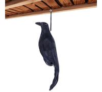 Señuelo de realista - Pájaro muerto colgante modelo artificial de gran de 30,5 cm | Decoración interior exterior hecha a mano única para césped, patio, piscina, porche, patio