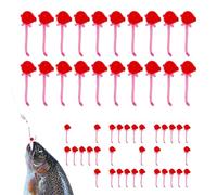 Señuelo de, señuelo de pescado - Talón de cebo flotante,Equipo de perlas de perlas de perlas suave portátil para toros de agua salada de agua salada de agua