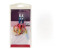 Señuelo del calamar del silicón con la tecnología del resplandor y el alambre de plata azul reflectante para los usos de la ayuda del TENTACLE (D)