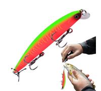 Señuelo Jerk Bait - Cebo Duro Realista Antichoque | Señuelo fluyendo Jerk Bait,para Zona De Arrecife Exterior Rebanadas Ríos Lagos Tanques