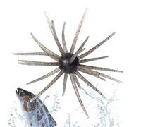 Señuelo Para Dados Peludos | Blando De Hundimiento Lento Con Múltiples Tentáculos Realistas | Cebos Peludos Para Del Bass | Para Principiantes Y dores Experimentados, En Agua Salada, Lagos, Embalses Y