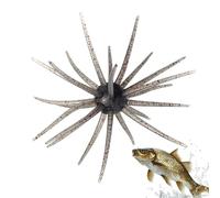 Señuelo para Dados Peludos,Erizo De Mar Blando Realista De Hundimiento Lento con Múltiples Tentáculos - Cebos Peludos para del Bass - para Principiantes Y Dores Experimentados, En Agua Salada, Lagos,