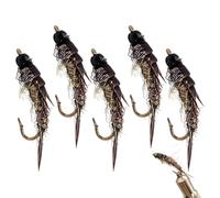 Señuelo para la de s | 5 jigs de diseño de Mosca Artificial | Kit de Señuelos para Lobina - para Mujeres Principiantes Amantes de Trucha bagre Desde curricán Estanque Lago