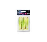 Señuelo suave Fox Rage slick shad ultra UV lemontiger 3.5" x 5 9 cm