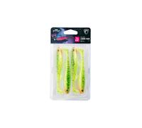 Señuelo suave Fox Rage slick shad ultra UV lemontiger 4.25" x 4 11 cm