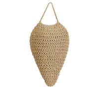 Señuelo tejido de ganchillo para de avispas, de avispas falsas, decoración colgante de colmena de avispas falsas, decoración para exteriores, patio, aleros, jardín, huerto