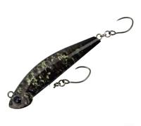 Señuelo vibratorio fluyendo 54 mm 5,4 g UV Glow Bass | Diseño vibrante, peso de perla de metal sólido, acción de natación estable, 54 mm de longitud, 5,4 g de lanzamiento óptimo