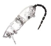 Señuelos Crankbait de Cebo Duro articulado Flotante sin Pintar, 10 Uds., for Pesca de lubina, 8cm, 13,5g, cebos for Ratas DIY