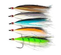 Señuelos de | 5 piezas de cebo realista con anzuelo, cebo de , para peces como salmón, trucha, dorado, lucio, perca, así como en el mar, lago, río y la