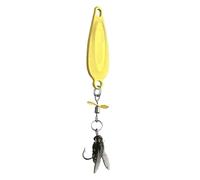 Señuelos de agua dulce - Hélice de metal trucha señuelos | Engranajes de pesca realista cebo de natación para principiantes hombres amantes de la pesca Perca Pesca en hielo Pesca Kayak Mar Agua salada