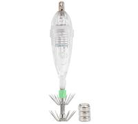 Señuelos de Cebo de Pesca LED, Luz LED de Pesca de Calamar, Lámpara de Señuelo Subacuática con Gancho para Pesca Nocturna