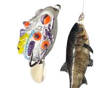 Señuelos de - Cebo flexible realista - Señuelo artificial para bar, cebo flexible - para pesca en río y lago, al aire libre, para pescadores deportivos