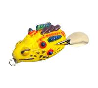 Señuelos de, Cebo Flexible Suave de Material Sintético, Señuelos de imitación de Rana para de Black Bass, para en Agua Dulce y Salada, Ríos, Lagos, Gato, Lucio, Serpiente