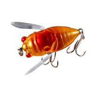 Señuelos de con mosca, señuelos de con cigarras - Señuelos de realistas Señuelo de Duro Cigale | Cebos de resistentes al desgaste señuelos de artificiales para EA