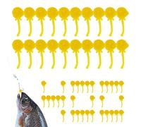 Señuelos de de agua Dulce, señuelos de | Baya de perlas artificiales | Abordar pequeñas parejas artificiales Portátiles artificiales Perlas de bocado Anti-Fondo para equipos de pescador