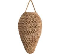 Señuelos De Nido De Avispas De Ganchillo Grandes, Señuelo De Nido De Avispas Falso Colgante, Repelente De Avispas De Ganchillo Hecho a Mano para Granjas, Huertos Y Campamentos Aire Libre.