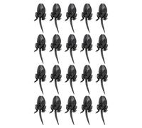 Señuelos de perca - 50 piezas de señuelos reutilizables realistas,Señuelos de pesca con larvas de rana,Adecuado para exteriores en estanques, lagos, mares y barcos trolls en bagre