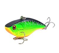 SeñUelos De Pesca 1 señuelo de Pesca 7 cm-18,5 g, Cebo Duro Que se Hunde, curricán Orilla, wobbler, vibraton, swimbait, jerkbait Ruidoso, lubina, Isca(Color E)