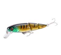SeñUelos De Pesca 1 señuelo de Pesca Wobblers multisección, 11,5 cm, 14,8 g, Cebo Duro Artificial, crankbait, trolling, lubina, lucioperca, Aparejos(01)
