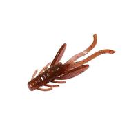 SeñUelos De Pesca 10 Piezas de señuelos Pesca Langosta Silicona con Cebo Blando, Gusanos, 45 mm, camarones, giratorios Que se Hunden, Twintails, en el mar(C)