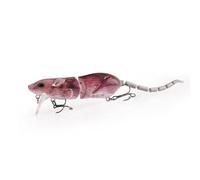 Señuelos de pesca artificiales de 15 g con múltiples secciones, anzuelos de pesca, cebo de natación articulado, cebo de manivela para pesca, cebo de natación realista hundido, señuelos de pesca
