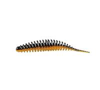 SeñUelos De Pesca Cebos Blandos Supercontinent Worm Bait con Olor a Pescado Señuelos de Pesca Carpas Artificiales for lubina(L,35mm50pcs)