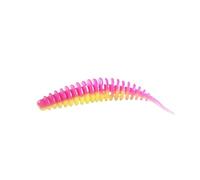SeñUelos De Pesca Cebos Blandos Supercontinent Worm Bait con Olor a Pescado Señuelos de Pesca Carpas Artificiales for lubina(S,35mm50pcs)