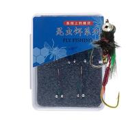 Señuelos De Pesca Con Mosca Para La Trucha - Cebos De Mosca Realistas Pescar - Señuelos de Pesca Hechos a Mano | Para Black Bass, Perca, Trucha, Siluro, Troleo, Lanzado, En Lagos Y Ríos, Viajes Y Camp