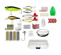 Señuelos De Pesca De Múltiples Especies Cebos Sistemas De Almacenamiento De Recolección De Anzuelos Para Agua Dulce Accesorios De Pesca De Agua Salada Conjunto De Señuelos De Múltiples Especies