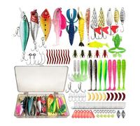 Señuelos De Pesca De Múltiples Especies Cebos Sistemas De Almacenamiento De Recolección De Anzuelos Para Agua Dulce Accesorios De Pesca De Agua Salada Conjunto De Señuelos De Múltiples Especies