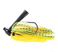 Señuelos de pesca de plástico suave con anzuelos de plantilla ponderados, cebo artificial sin malas hierbas para trucha lubina, acción de natación realista para ríos y lagos de agua dulce salada, 7 cm