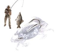 Señuelos de pesca flexibles,Señuelos de pesca de con anzuelo puntiagudo | Material de con un buen naufragio en el agua y un diseño anti-colgar, cebos de pescado de mar para la inmersión