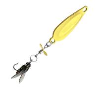 Señuelos de pesca para bar | Anzuelo de mosca con lentejuelas metálicas - Señuelos de natación realistas para principiantes, hombres pescadores Bass Hielo Kayak Agua salada Agua dulce Río Perca