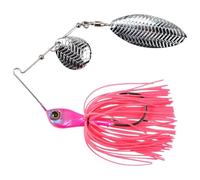 SeñUelos De Pesca Señuelos de Alambre con Forma Cuchara y Gancho Stinger 18 g/21 g for Pesca lubina(Pink,1PC-12.1g)