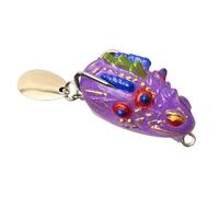 Señuelos de | Realista, Flexible y Suave de Superficie,Señuelos de imitación de Rana para de Black Bass - para Río Lago Mar Dores Deportivos